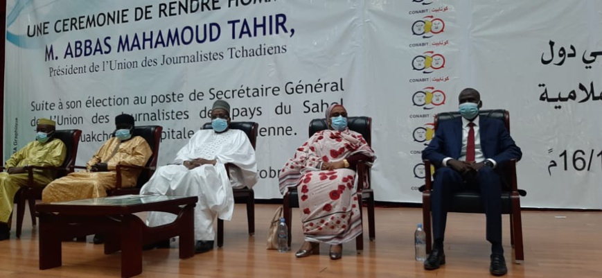 Tchad : la CONABIT honore Mahmoud Abbas, élu SG de l'Union des journalistes du Sahel Tchad : la CONABIT honore Mahmoud Abbas, élu SG de l'Union des journalistes du Sahel