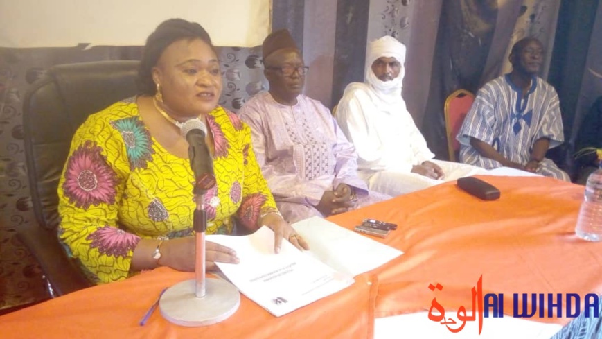 La gouverneure de la province du Mandoul, Diamra Betolingar. © Kougotebaye Yamtebaye/Alwihda Info La gouverneure de la province du Mandoul, Diamra Betolingar. © Kougotebaye Yamtebaye/Alwihda Info