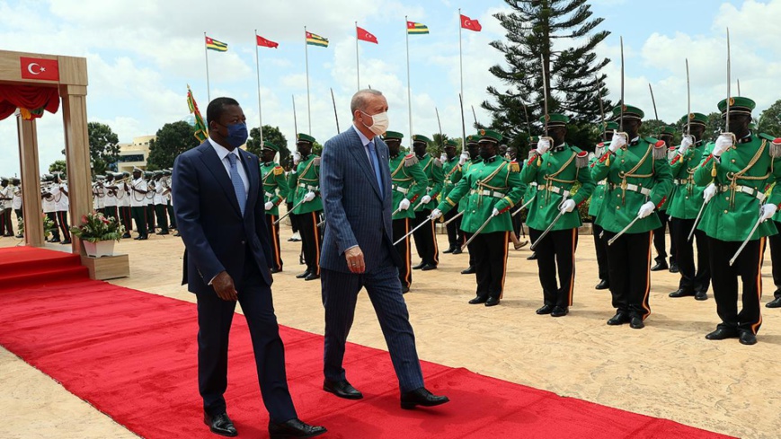 Togo : le président turc Erdogan est arrivé ce jour à Lomé Togo : le président turc Erdogan est arrivé ce jour à Lomé