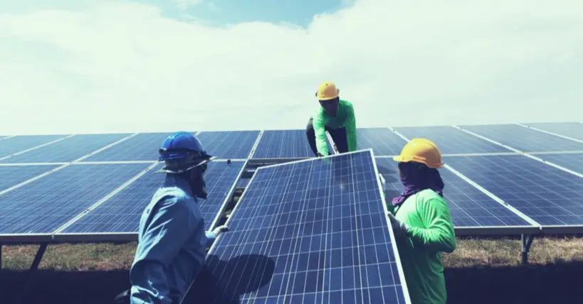 Les emplois liés aux énergies renouvelables s'élèvent à 12 millions dans le monde. © DR