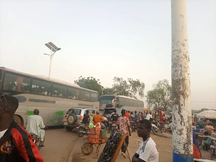Tchad : l'embouteillage prend de l'ampleur à N'Djamena. © Tchonchimbo Ouapi Raphaël/Alwihda Info
