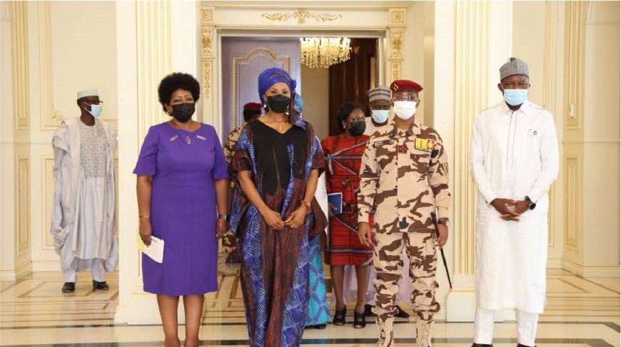 Tchad : la secrétaire générale adjointe des Nations Unies reçue à la Présidence Tchad : la secrétaire générale adjointe des Nations Unies reçue à la Présidence