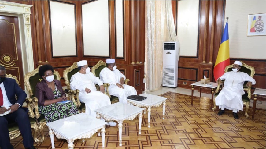 Tchad : deux représentants spéciaux de l'ONU reçus à la Présidence Tchad : deux représentants spéciaux de l'ONU reçus à la Présidence