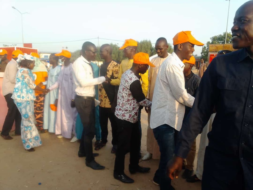 Tchad : l'UNDR installe le bureau départemental des jeunes du 8e arrondissement. © Steve Djénonkar/Alwihda Info