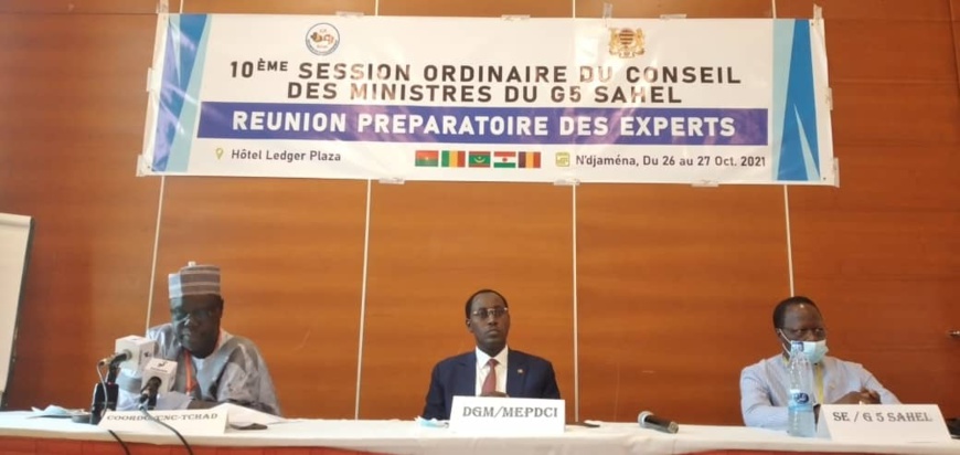 Tchad : des experts du G5 Sahel en réunion à Ndjamena Tchad : des experts du G5 Sahel en réunion à Ndjamena
