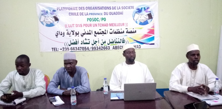 Tchad : la POSOC ne reconnait pas le pré-forum de la province du Ouaddaï Tchad : la POSOC ne reconnait pas le pré-forum de la province du Ouaddaï