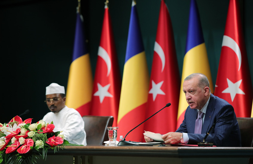 Erdogan "prêt" à développer la coopération militaire avec le Tchad Erdogan "prêt" à développer la coopération militaire avec le Tchad