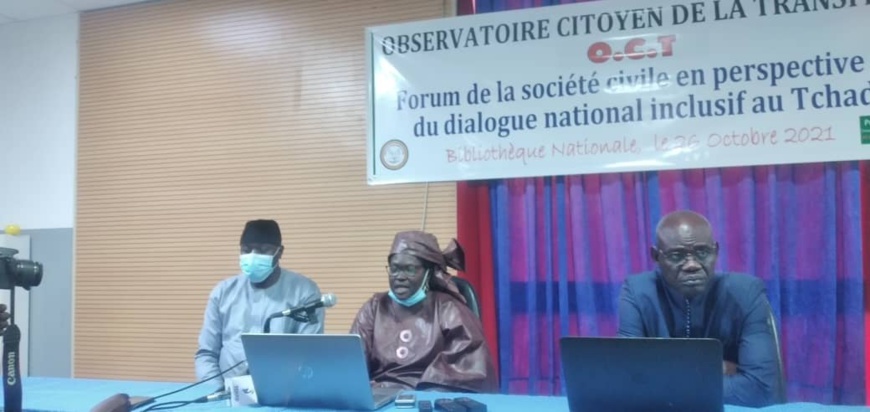 Tchad : l'Observatoire citoyen de la transition émet des réserves sur le processus de transition Tchad : l'Observatoire citoyen de la transition émet des réserves sur le processus de transition
