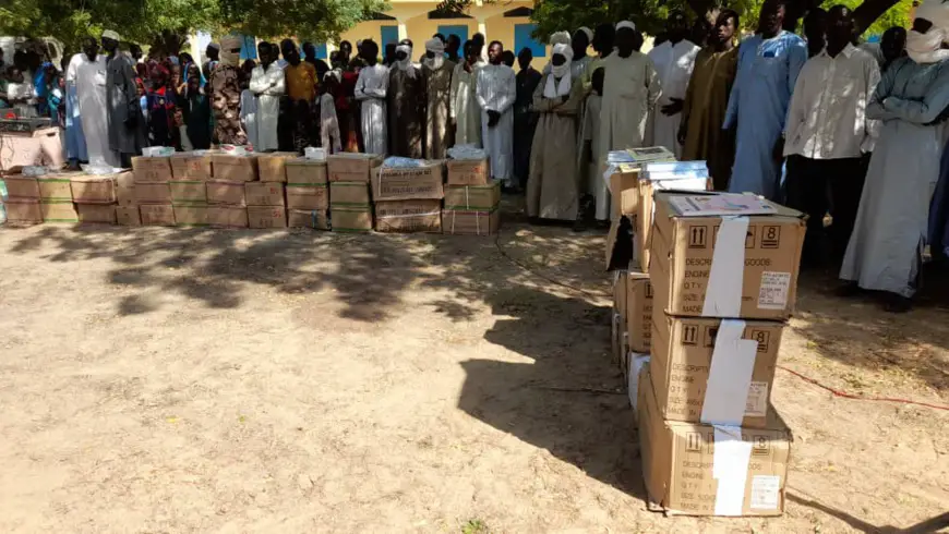 Tchad : des équipements médicaux et fournitures scolaires offerts au Batha