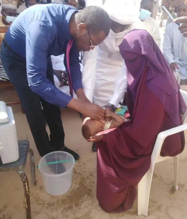 Tchad : lancement de la campagne de vaccination contre la poliomyélite à Mao