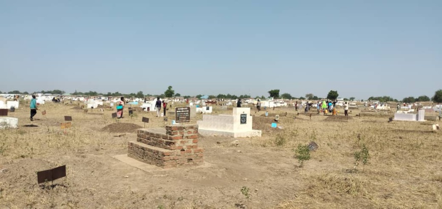 Le cimetière de Toukra. © Abakar Adoum N'Gaye/Alwihda Info