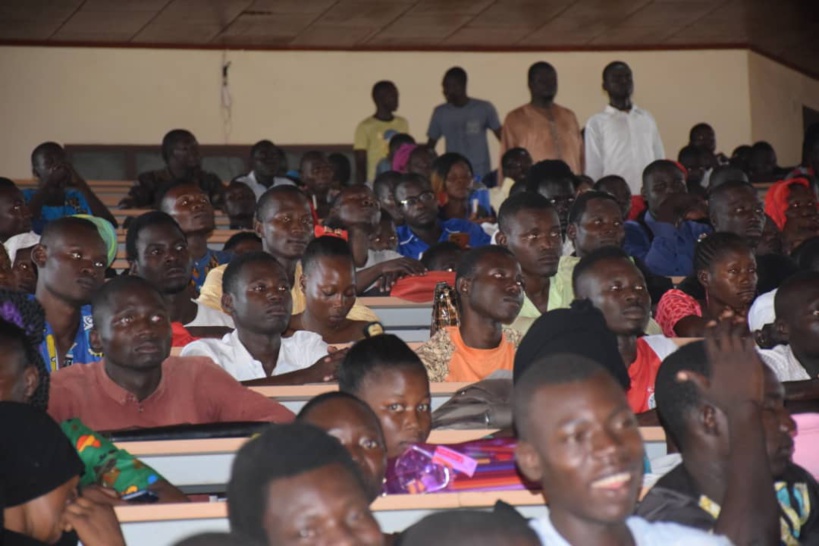 Tchad : l’équipe de foot de l’Université de Moundou, championne de la ligue provinciale. © Golmem Ali/Alwihda Info