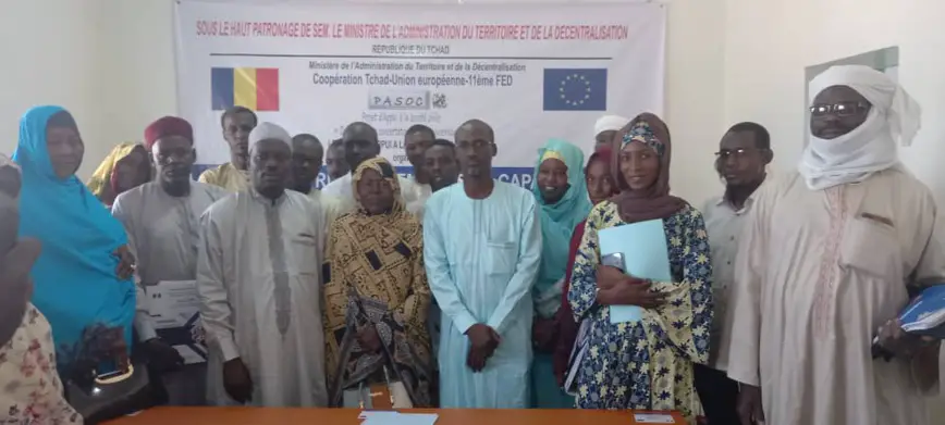 Tchad : le PASOC clôture la 2ème phase de formation des OSC à Abéché