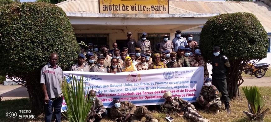 Tchad : sensibilisation des forces de défense du Moyen-Chari sur les Droits de l’Homme Tchad : sensibilisation des forces de défense du Moyen-Chari sur les Droits de l’Homme