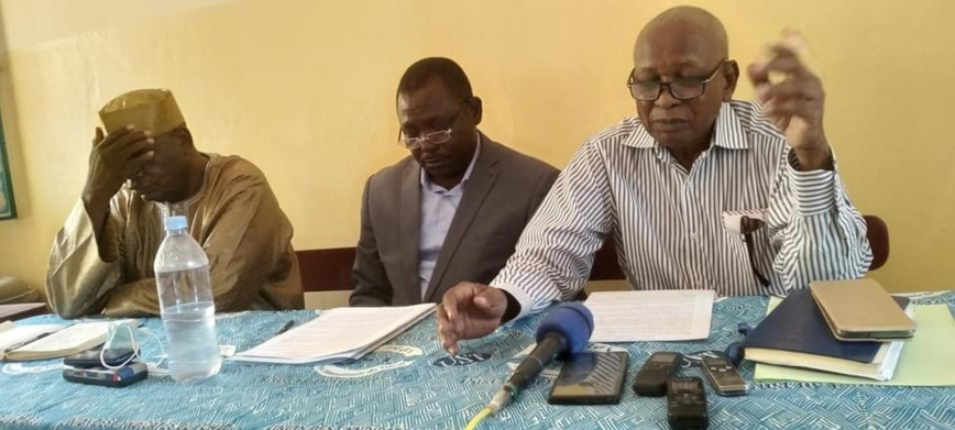 Les leaders de Wakit Tamma ce 5 novembre 2021. © DR Les leaders de Wakit Tamma ce 5 novembre 2021. © DR