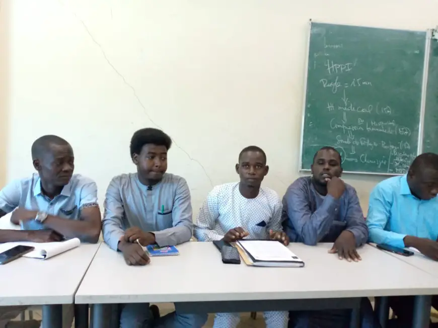 Tchad : les étudiants des facultés de santé de N'Djamena et Abéché exigent leurs bourses. © Brahim Abderaman/Alwihda Info