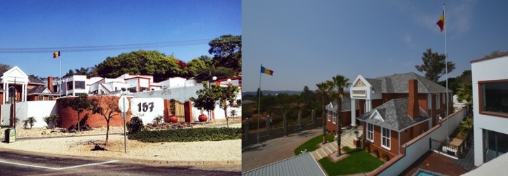 L'Ambassade du Tchad à Pretoria. L'Ambassade du Tchad à Pretoria.