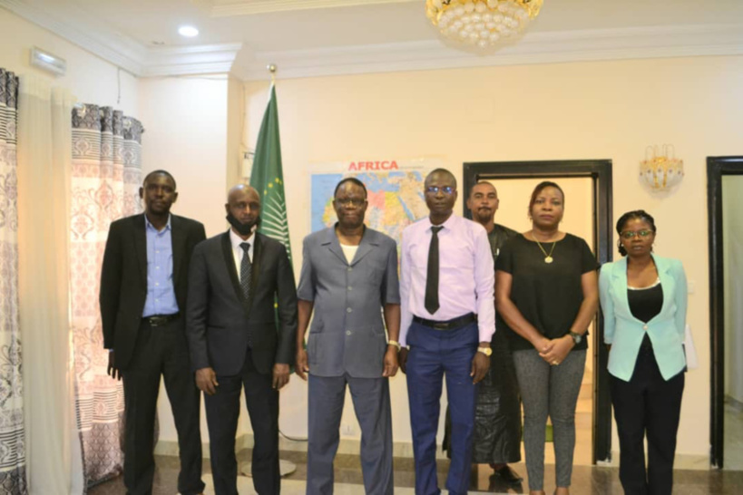 Tchad : le haut représentant de l’UA s’est entretenu avec Yaya Dillo Tchad : le haut représentant de l’UA s’est entretenu avec Yaya Dillo