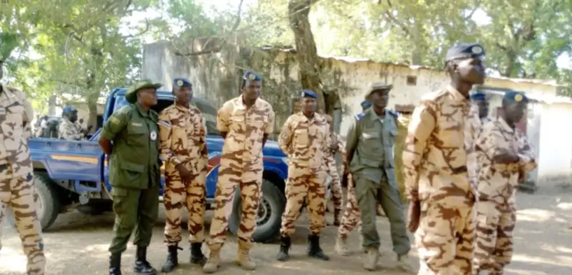 Tchad : le directeur de la gendarmerie en inspection sécuritaire dans la Tandjilé