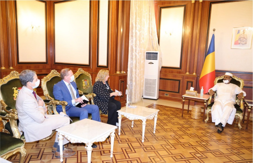 Tchad : la représentante spéciale de l’UE reçue à la Présidence