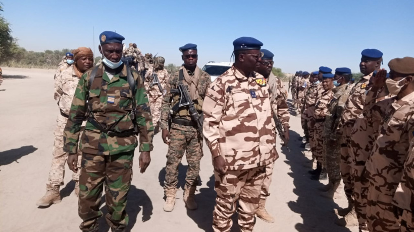 Tchad : le directeur de la gendarmerie en mission à Bol Tchad : le directeur de la gendarmerie en mission à Bol