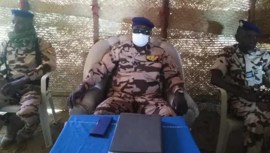 Tchad : le DG de la Gendarmerie en mission d'inspection au Kanem