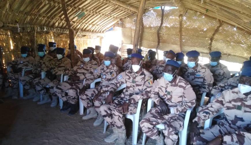 Tchad : le DG de la Gendarmerie en mission d'inspection au Kanem