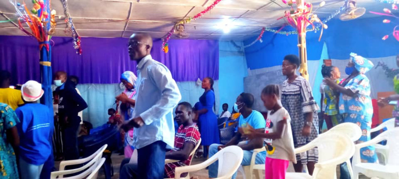 Tchad : l'église Foursquare consacre des pasteurs et appelle à haïr la cupidité. © Ahmad Youssouf Ali/Alwihda Info