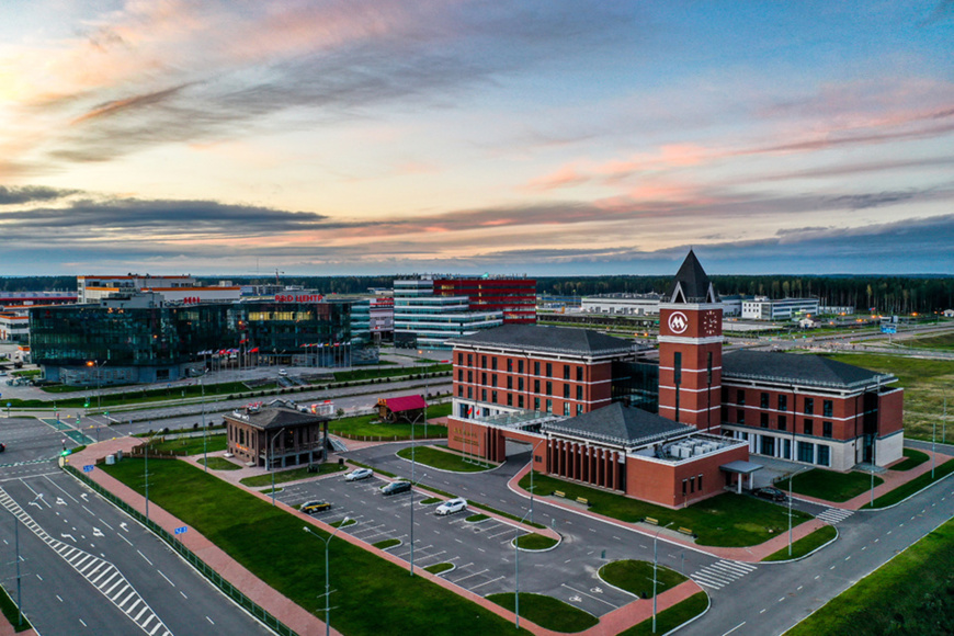 Photo shows the China-Belarus Industrial Park co-built and co-operated by China and Belarus. (Photo from belarusfacts.info)