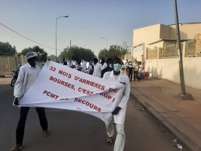 Tchad : la CTDDH "scandalisée" par la répression d’une manifestation estudiantine Tchad : la CTDDH "scandalisée" par la répression d’une manifestation estudiantine