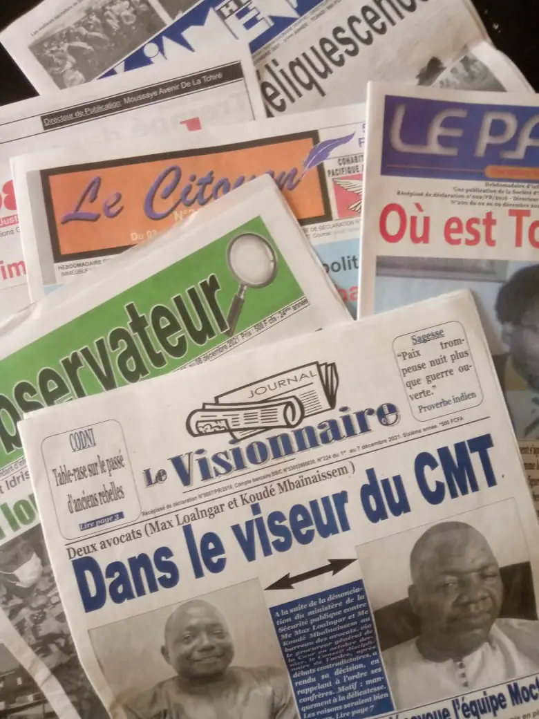 Tchad : la revue de presse du 29 novembre au 5 décembre 2021