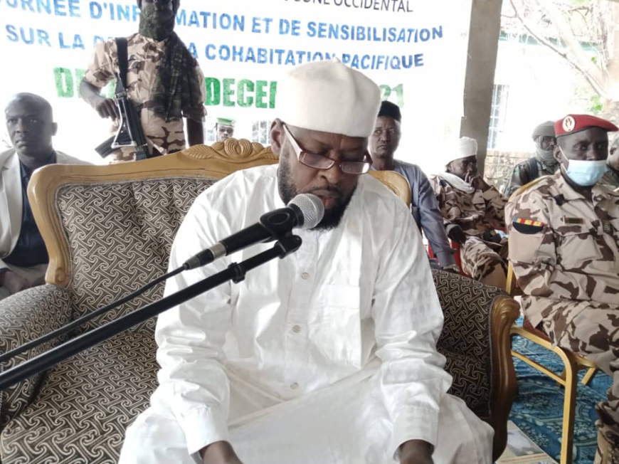 Le gouverneur de la province du Logone Occidental, Bachar Ali Souleyman. © Golmem Ali/Alwihda Info Le gouverneur de la province du Logone Occidental, Bachar Ali Souleyman. © Golmem Ali/Alwihda Info