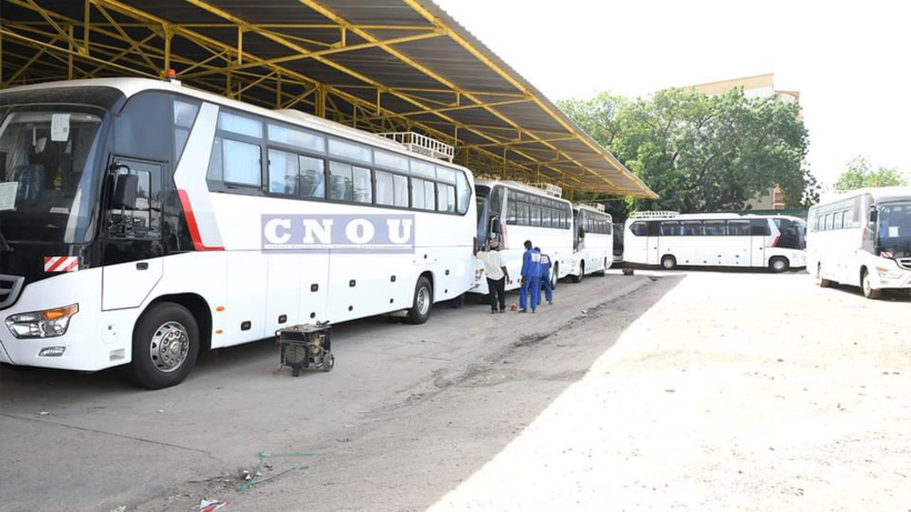 Tchad : des bus flambants neufs pour les étudiants Tchad : des bus flambants neufs pour les étudiants