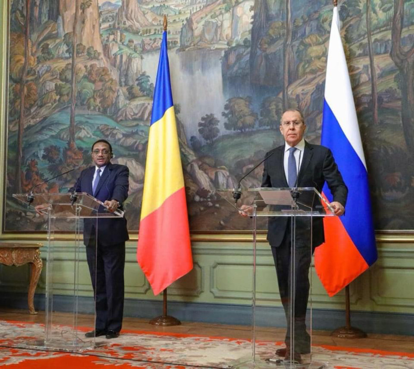 Le Tchad et la Russie veulent renforcer leur coopération Le Tchad et la Russie veulent renforcer leur coopération