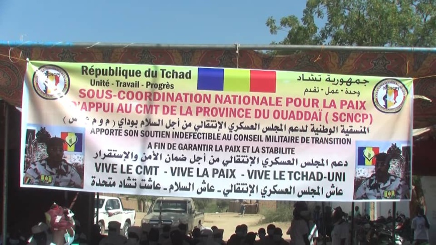 Tchad : une sous-coordination dans le Ouaddaï apporte son soutien au CMT Tchad : une sous-coordination dans le Ouaddaï apporte son soutien au CMT