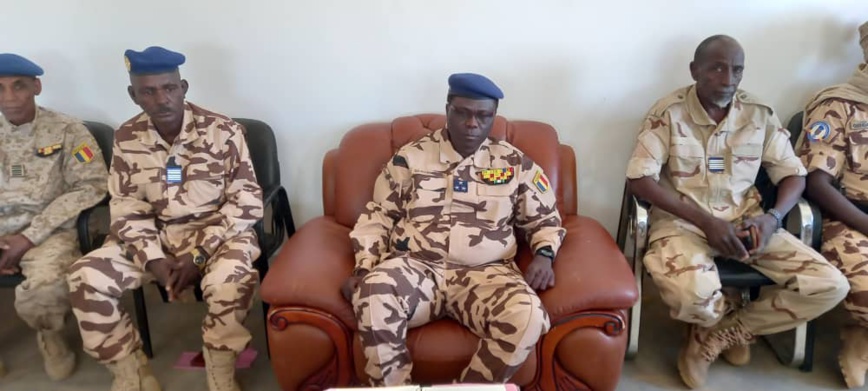 Tchad : le directeur général de la gendarmerie nationale en visite d'inspection à Fada Tchad : le directeur général de la gendarmerie nationale en visite d'inspection à Fada