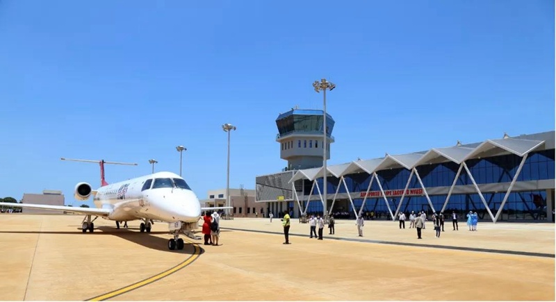 A new airport financed by China in Mozambique is put into use on Nov. 29, 2021. (Photo from the website of the Chinese Embassy in Mozambique) A new airport financed by China in Mozambique is put into use on Nov. 29, 2021. (Photo from the website of the Chinese Embassy in Mozambique)