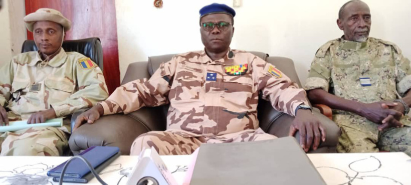 Tchad : le directeur de la gendarmerie en mission d'inspection au Salamat Tchad : le directeur de la gendarmerie en mission d'inspection au Salamat