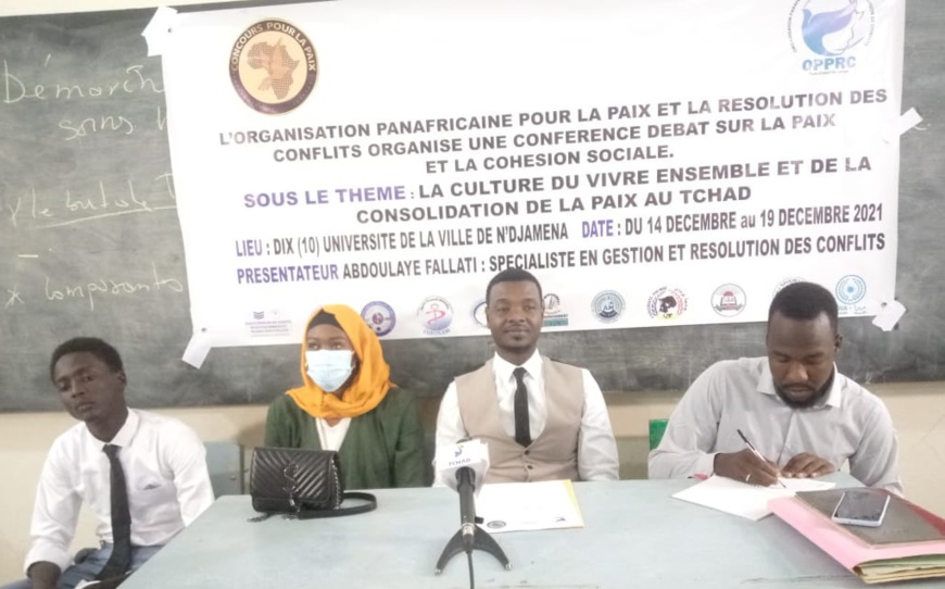 Tchad : l'Organisation panafricaine pour la paix et la résolution des conflits prône la paix à Ndjamena Tchad : l'Organisation panafricaine pour la paix et la résolution des conflits prône la paix à Ndjamena
