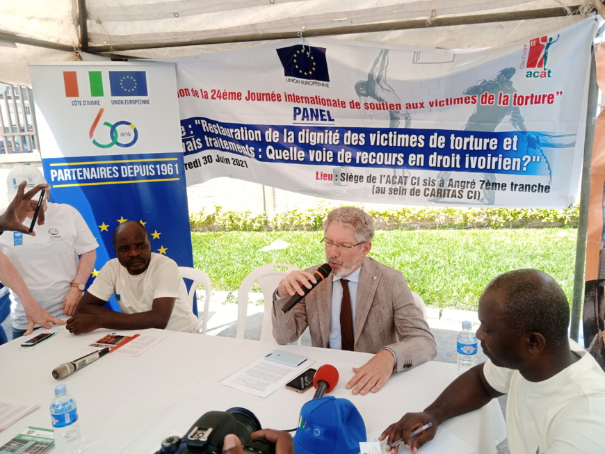 Côte d’Ivoire : la célébration de la 73e Journée internationale des droits de l’homme marquée par un plaidoyer de l’Acat-CI en faveur du respect des droits des détenus Côte d’Ivoire : la célébration de la 73e Journée internationale des droits de l’homme marquée par un plaidoyer de l’Acat-CI en faveur du respect des droits des détenus