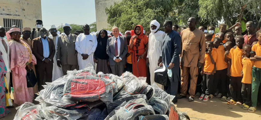 Tchad : le G5 Sahel appuie 500 élèves avec des kits scolaires Tchad : le G5 Sahel appuie 500 élèves avec des kits scolaires