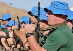 Des soldats de l'ex-Minurcat. Crédit photo : Sources Des soldats de l'ex-Minurcat. Crédit photo : Sources