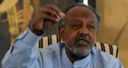 Le président djiboutien Ismail Omar Guelleh, Djibouti, le 7 avril 2011. SIMON MAINA / AFP