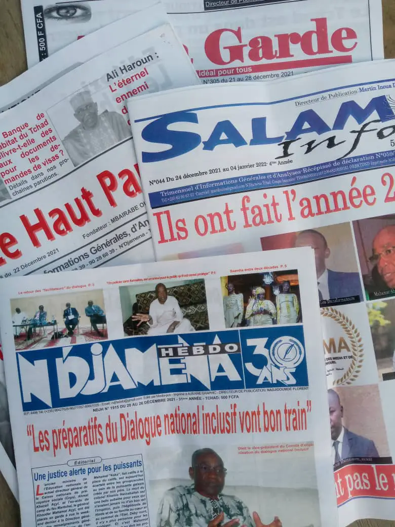 Tchad : insécurité, dialogue national inclusif ; la revue de presse
