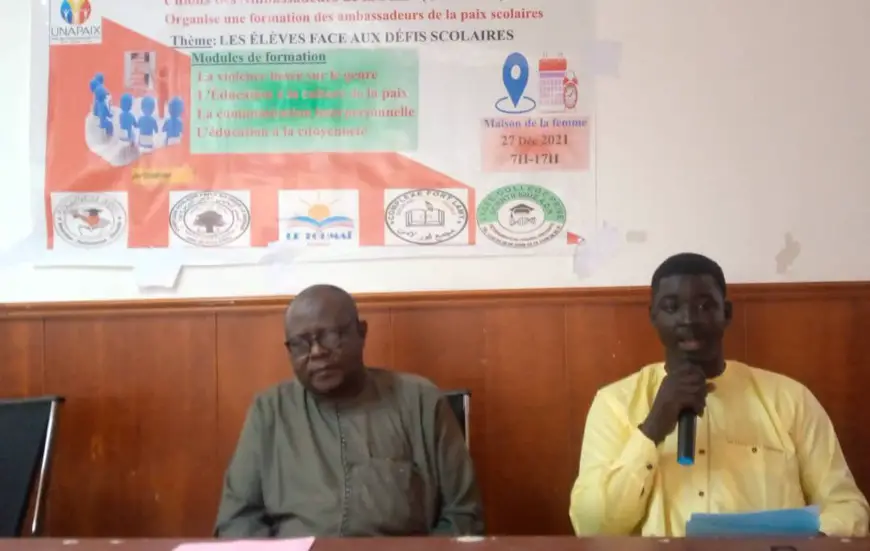 Tchad : l'UNAPAIX engage un dialogue avec les élèves sur la culture de la paix