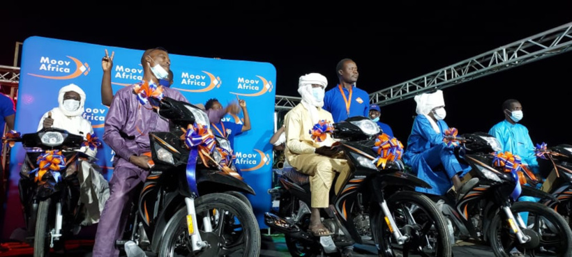 Tchad : Moov Africa fait des heureux Tchad : Moov Africa fait des heureux