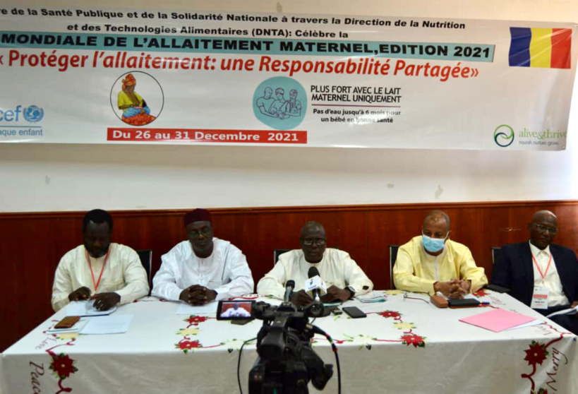 Tchad : les nutritionnistes exhortent les mères à allaiter les nourrissons Tchad : les nutritionnistes exhortent les mères à allaiter les nourrissons