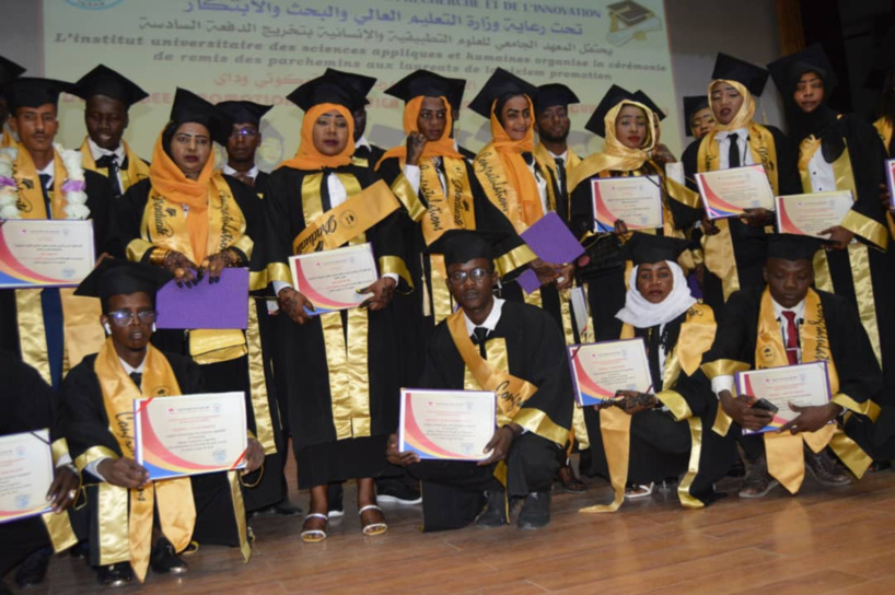 Tchad : 58 lauréats de l'IUSAH reçoivent leurs parchemins Tchad : 58 lauréats de l'IUSAH reçoivent leurs parchemins