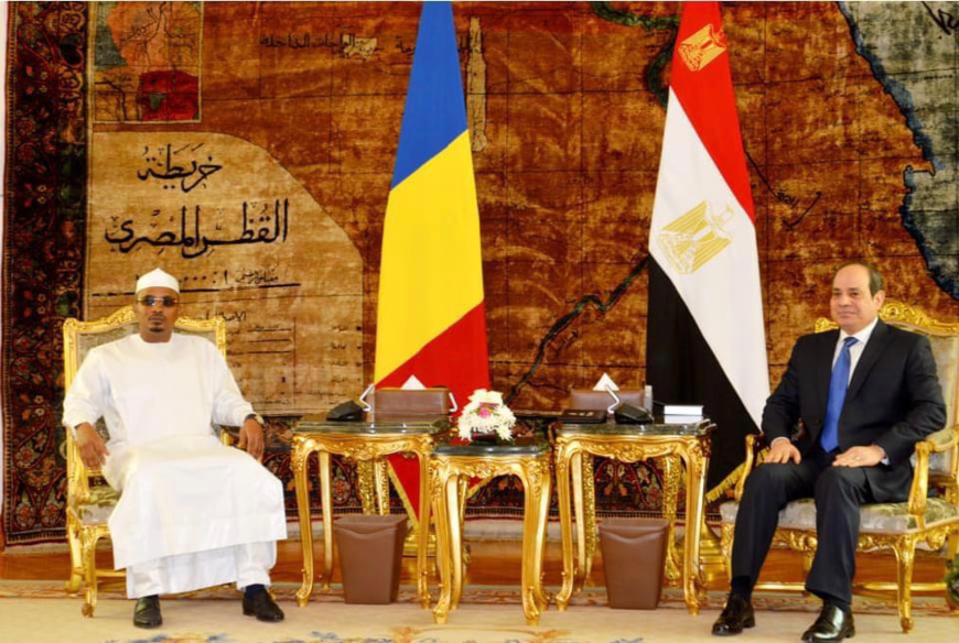 Tchad-Egypte : entretien entre les deux présidents Tchad-Egypte : entretien entre les deux présidents