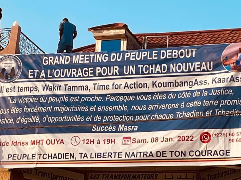 Tchad : le Parti Réformiste appelle à la mobilisation pour le meeting du stade IMO